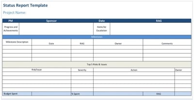 Statur Report Template